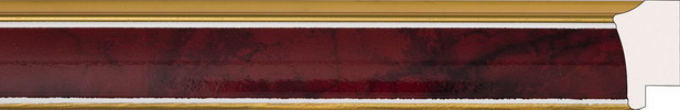 Картинный багет 1626 цвет махагон
